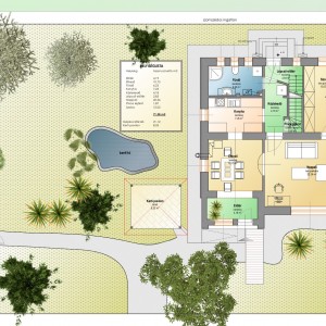 Siófokon eladó 128 m2-es ikerház, 553 m2 saját telekkel. #3